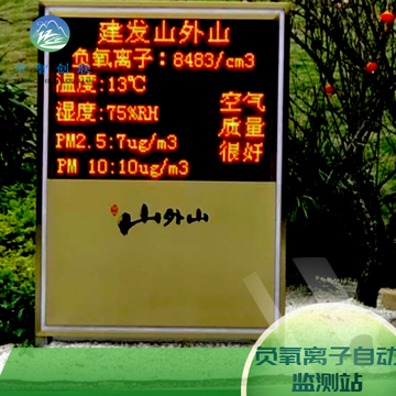 负氧离子监测系统
